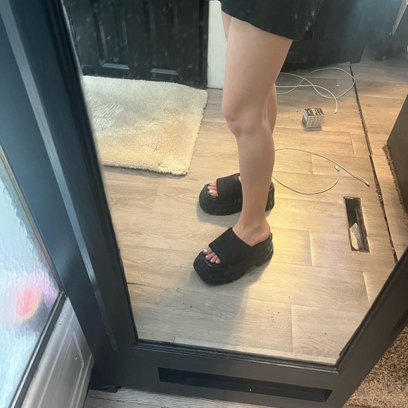 Naked Wolfe Black Platform Shoes - Picture 5 of 5